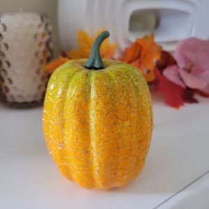 Glitter pumpkin (Fall Decor)